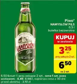 Carrefour Piwo NAMYSŁÓW PILS oferta