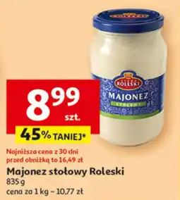 Auchan Majonez stołowy Roleski oferta