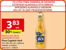 Auchan Piwo Captain Jack oferta