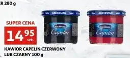 Auchan Kawior capelin czarny Aakerman oferta