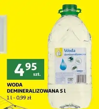 Auchan Woda demineralizowana Podniesiony Kciuk oferta