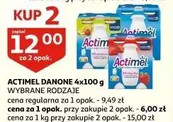 Auchan Jogurt wieloowocowy Danone Actimel oferta