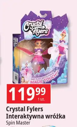 E.Leclerc Wróżka crystal flyers fioletowa Spin Master oferta