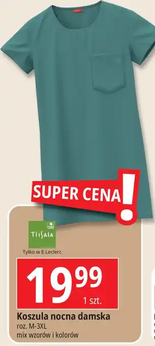 E.Leclerc Koszula nocna damska Tissaia oferta