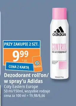 E.Leclerc Dezodorant Adidas Control oferta