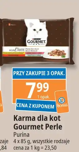 E.Leclerc Karma dla kota chef's recipes Purina Gourmet A La Carte oferta