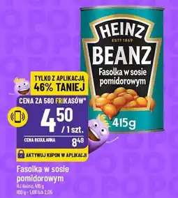 Fasolka w sosie pomidorowym
