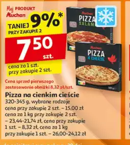 Auchan Pizza na cienkim cieście oferta