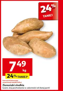 Auchan Ziemniaki słodkie oferta