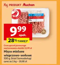 Auchan Mięso mielone wieprzowo-wołowe oferta
