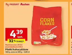Auchan Płatki kukurydziane oferta
