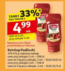 Auchan Ketchup Pudliszki oferta