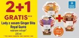 Polomarket Lody z sosem Ginger Bite Royal Gusto oferta