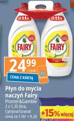E.Leclerc Płyn do mycia naczyń lemon Fairy oferta