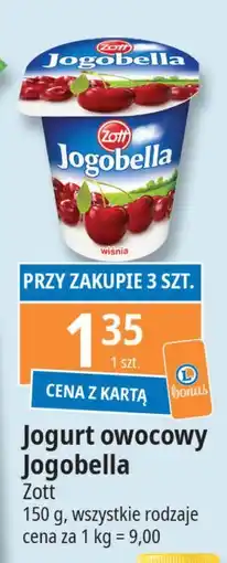 E.Leclerc Jogurt wiśnia Zott Jogobella oferta