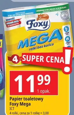 E.Leclerc Papier toaletowy Foxy Mega oferta