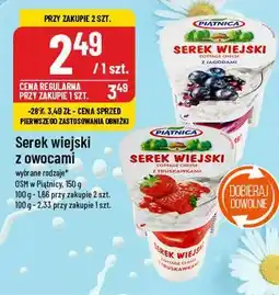 Polomarket Serek wiejski z owocami oferta