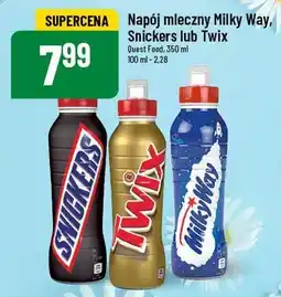Napój mleczny Milky Way Snickers lub Twix