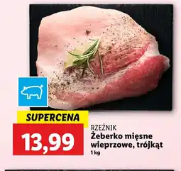 Lidl Żeberko wieprzowe Rzeźnik oferta