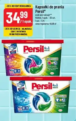 Kapsułki do prania Persil
