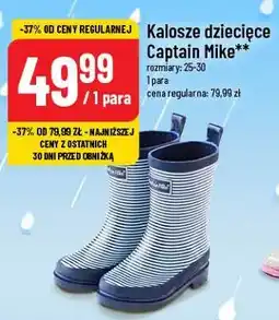 Polomarket Kalosze dziecięce Captain Mike oferta