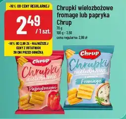 Polomarket Chrupki wielozbożowe fromage lub papryka Chrup oferta