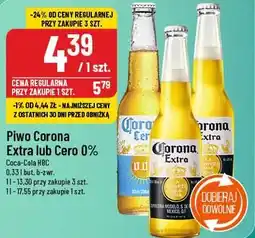 Polomarket Piwo Corona Extra lub Cero 0% oferta