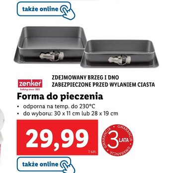 Lidl Forma do pieczenia oferta