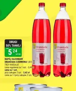 bi1 Napój gazowany oranżada czerwona oferta