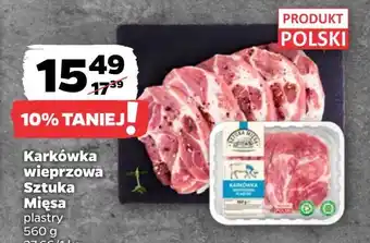 Netto Karkówka wieprzowa plastry Sztuka Mięsa Netto oferta