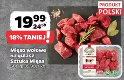 Netto Gulasz wołowy Sztuka Mięsa Netto oferta