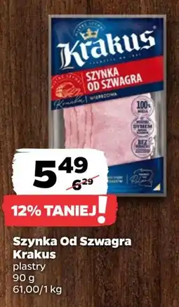 Netto Szynka od szwagra Krakus Animex oferta
