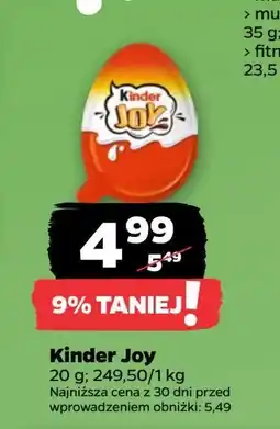 Jajko z niespodzianką Kinder Joy