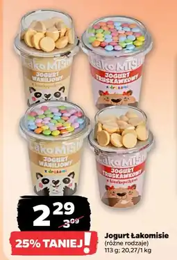 Netto Jogurt truskawkowy z drażami Łakomisie oferta