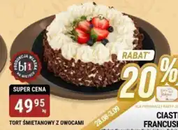 bi1 TORT ŚMIETANOWY Z OWOCAMI oferta