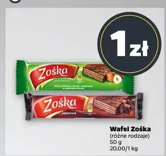 Netto Wafelek orzechowy Zośka oferta