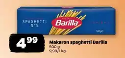 Netto Makaron spaghetti no 5 Barilla oferta