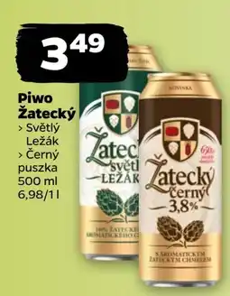 Netto Piwo Zatecky Cerny oferta