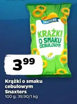 Netto Krążki o smaku cebulkowym Snaxters oferta