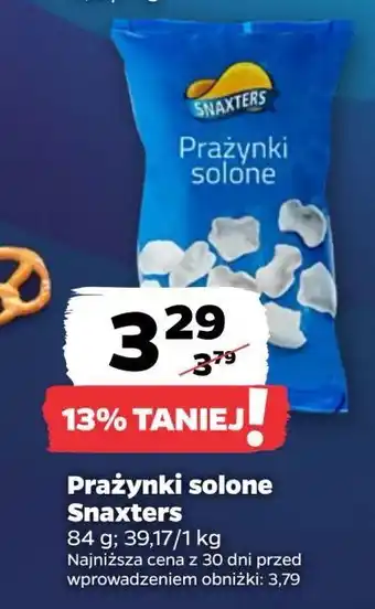 Netto Prażynki solone Snaxters oferta