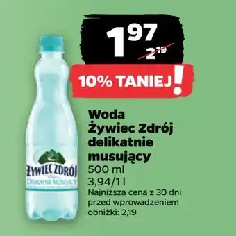 Netto Woda delikatnie musująca Żywiec Zdrój oferta