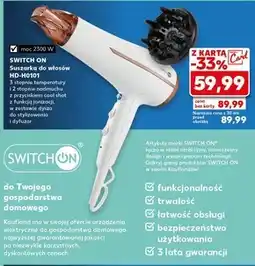 Kaufland Suszarka do włosów Switch On oferta