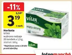 Intermarche Herbata Vitax oferta