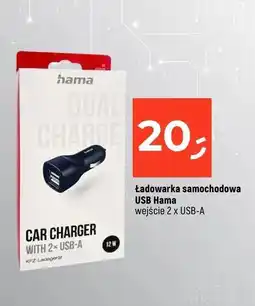 Dealz Ładowarka samochodowa 2 x usb Hama oferta