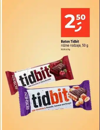 Dealz Baton wiśniowo-czekoladowy Roshen tidbit oferta