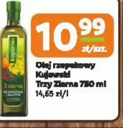 Olej rzepakowy Kujawski Trzy Ziarna