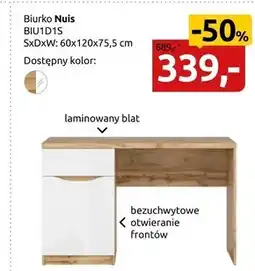 Black Red White Biurko oferta