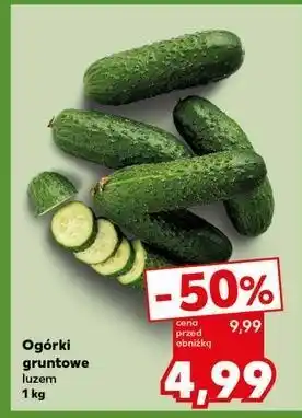 Kaufland Ogórek gruntowy oferta