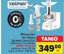 Carrefour Maszynka do mielenia mięsa Zelmer oferta