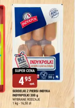 Indykpol Serdelki Indykpolki z piersią indyka 300 g